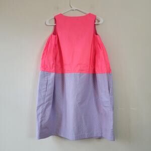 Tia Cibani kids Girls Dress 11 12 Neon Pink Polka Dot